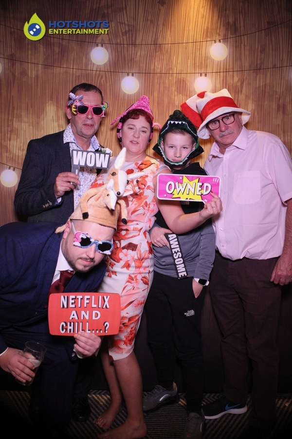 Photo booth hire fun with the magic mirror, netflix and chill