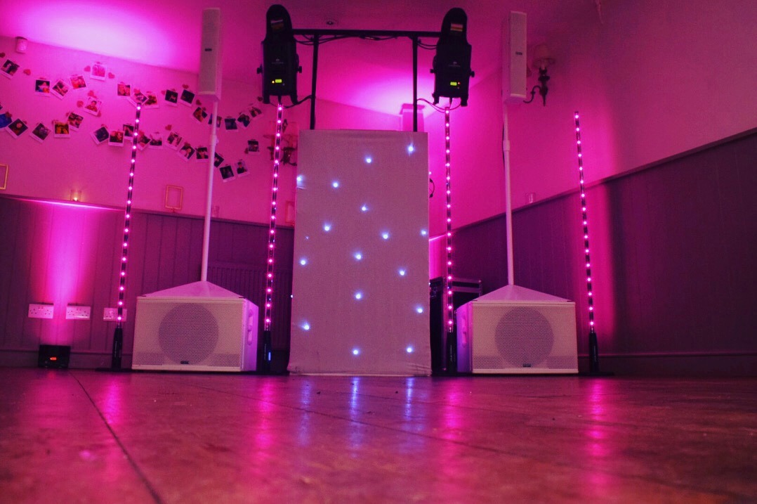 Small disco set up that is perfect in any venue