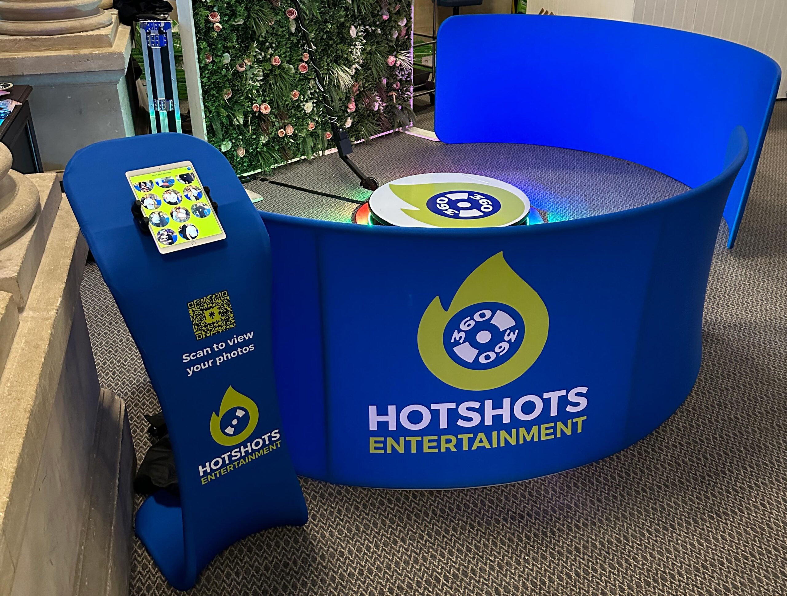 corporate 360 video photo booth