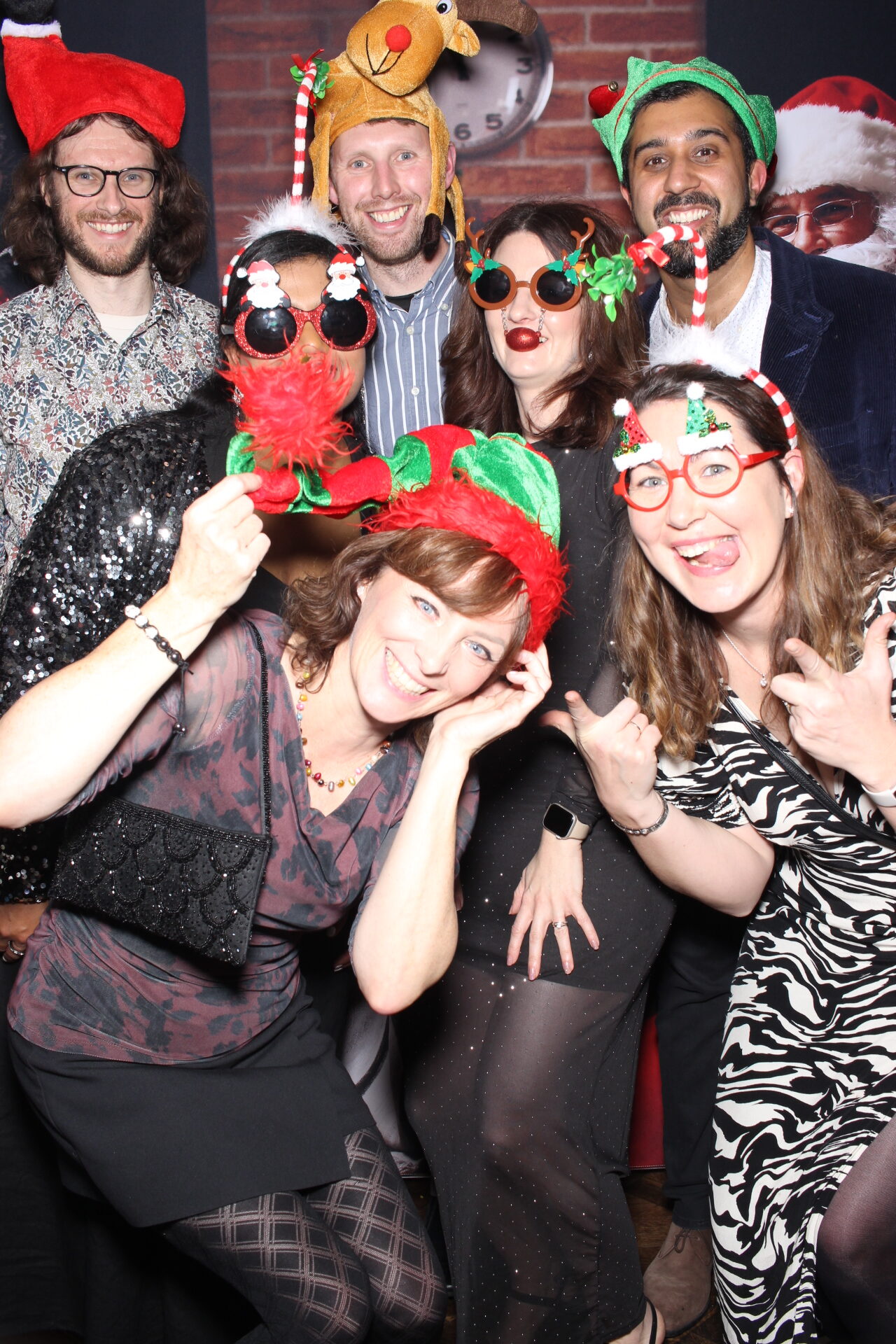 Corporate photo booth fun