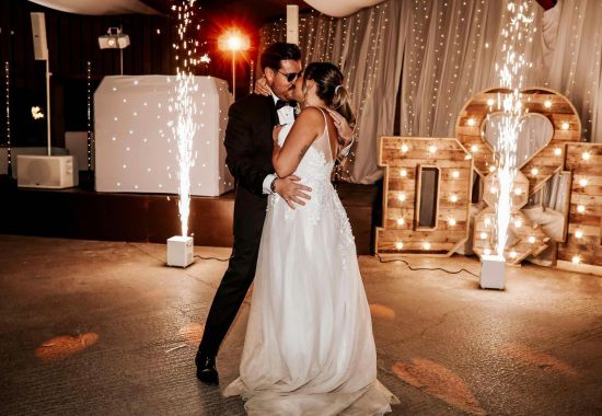 Cold Sparks for first dance and awards night or any celebration in Bristol