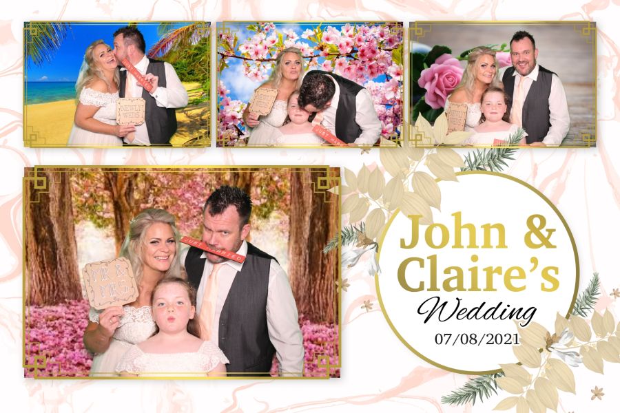 Wedding photo booth hire
