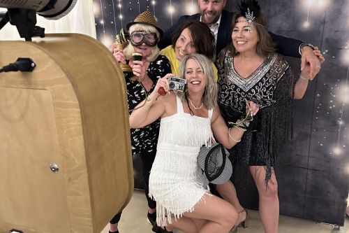 Vintage Rustic photo booth in Bristol